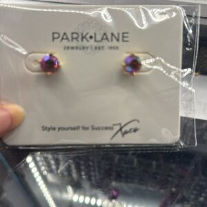 Park Lane Impression Earrings - Iridescent Coral